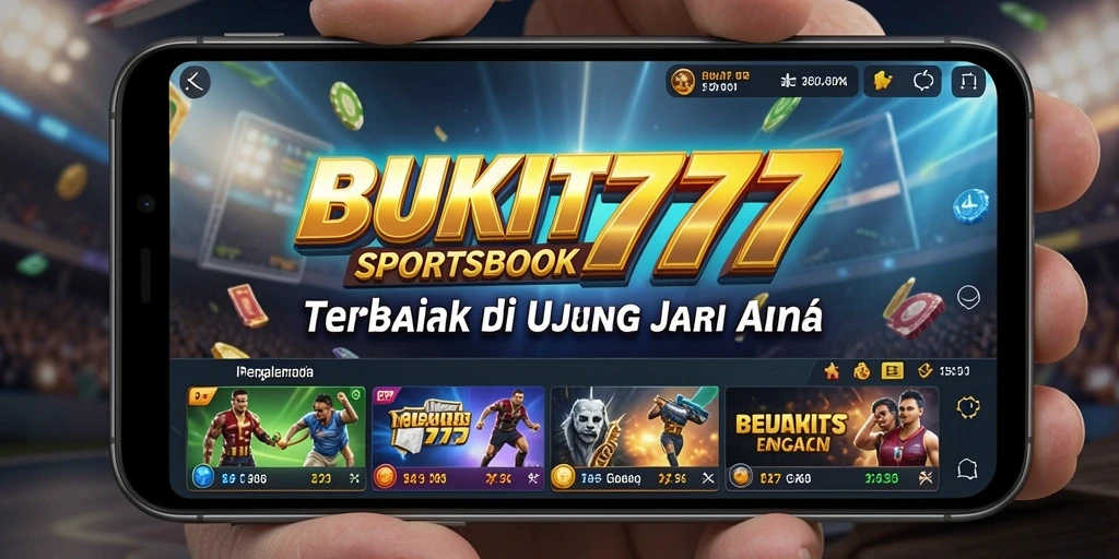 Tampilan menarik dari aplikasi Sportsbook BUKIT777 yang mengasyikkan.