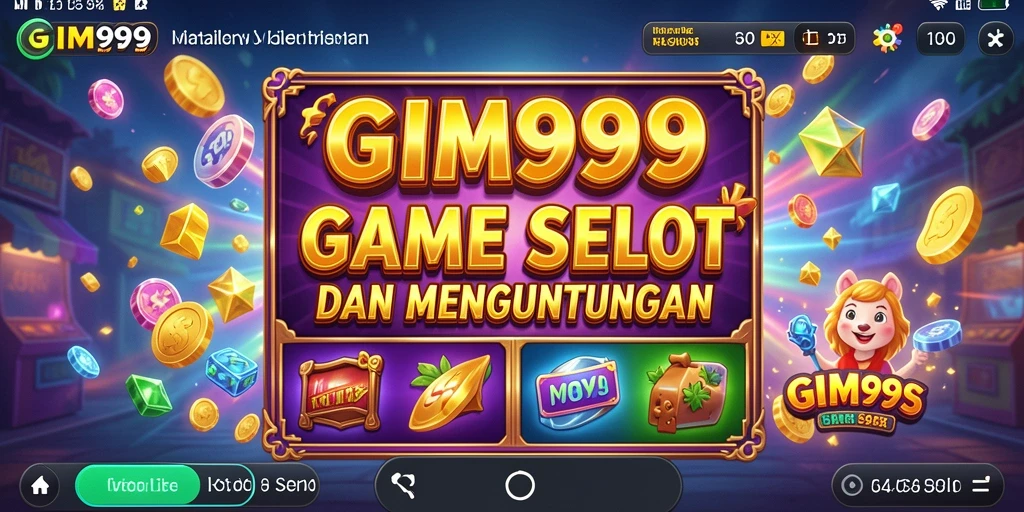 Screenshot GIM999 menampilkan gameplay Slot yang menarik.