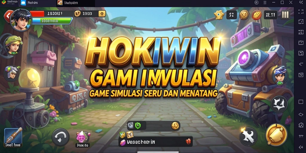 Tampilan gameplay HOKIWIN yang memukau dan interaktif.