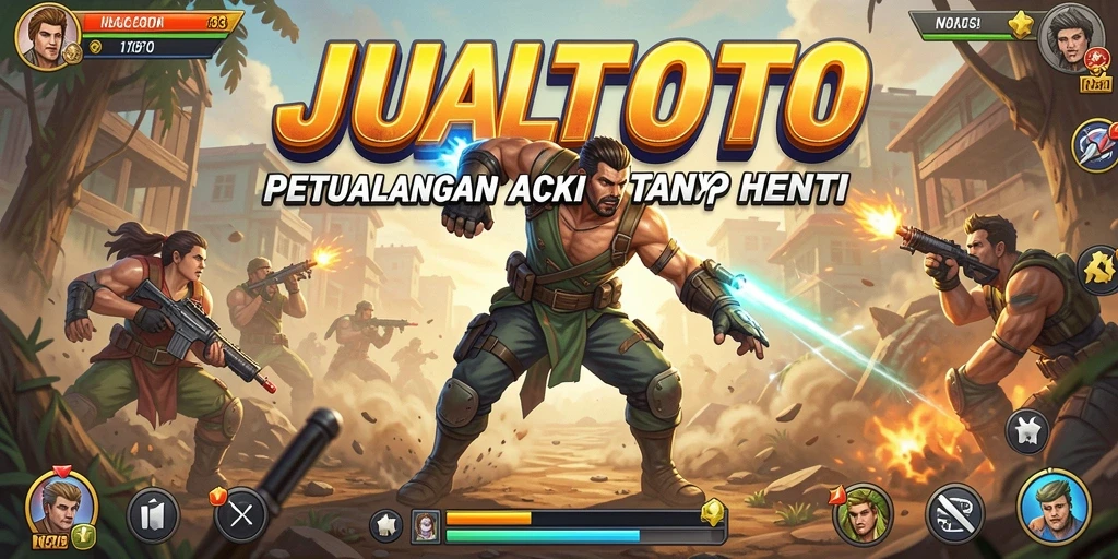 Tampilan gameplay seru di JUALTOTO dengan aksi yang mendebarkan.