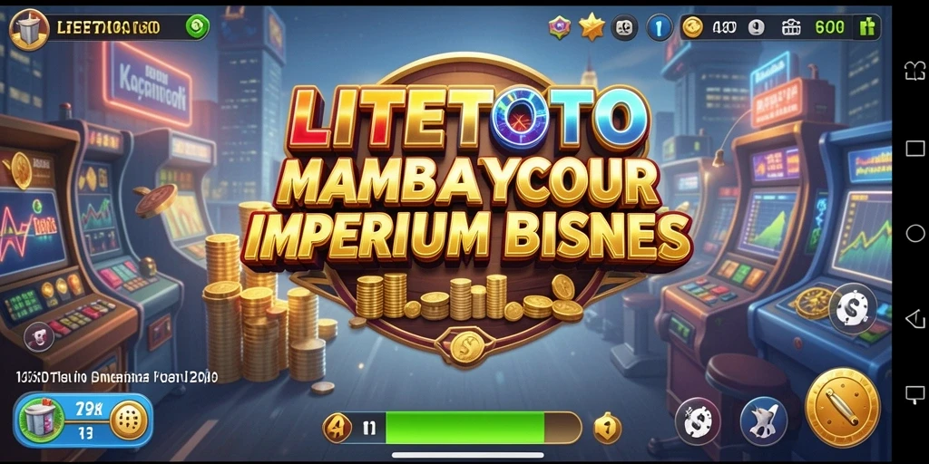 Screenshot gameplay LITETOTO dengan desain bisnis yang menarik dan interaktif.