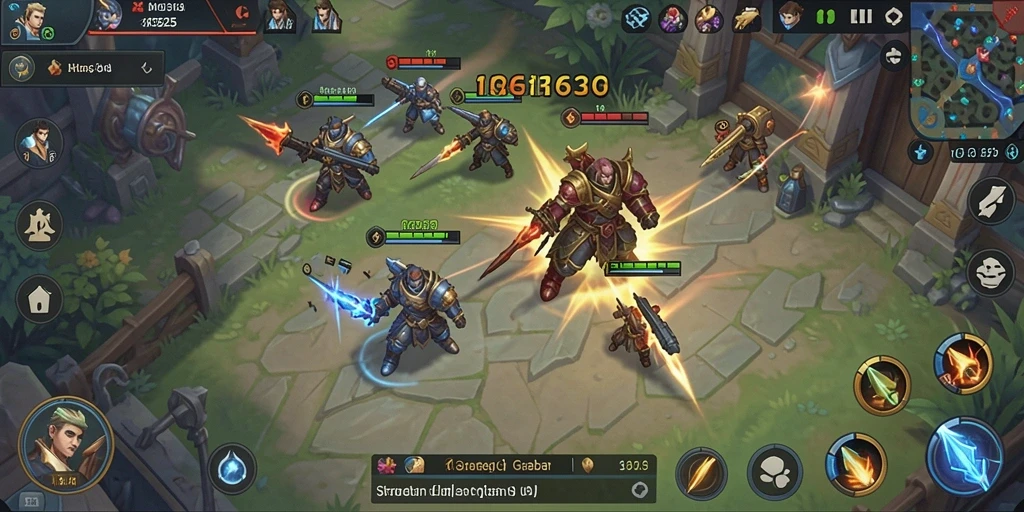 Tampilan gameplay MG525 yang menarik dan dinamis.