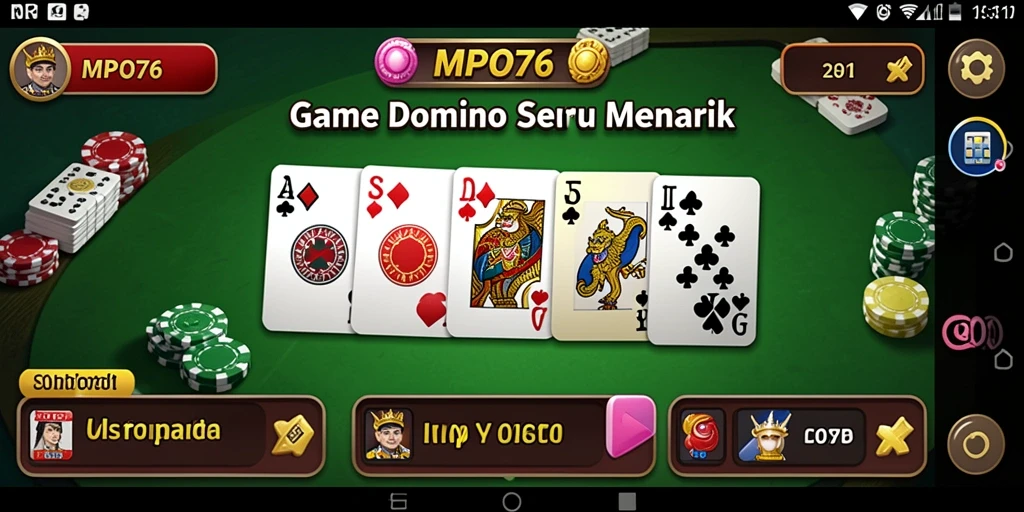 Tampilan gameplay seru dari MPO76 yang menggugah semangat bermain.