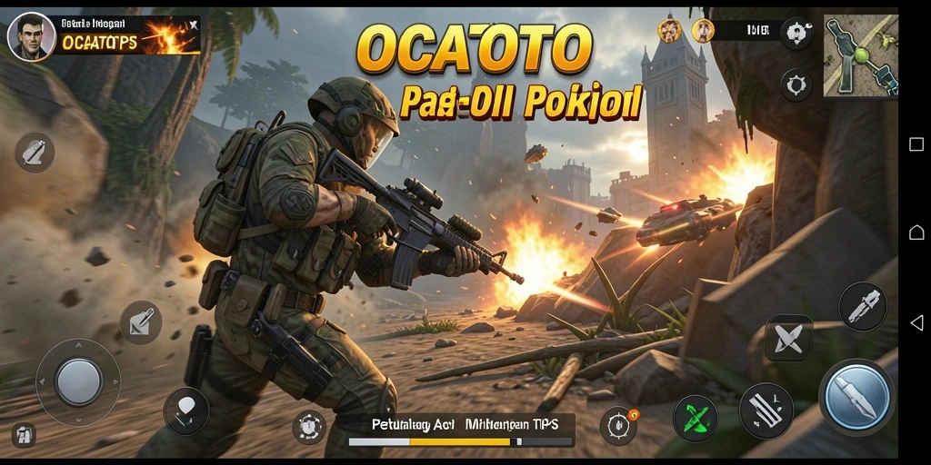 Tampilan menarik dari gameplay TPS OCATOTO yang mendebarkan.