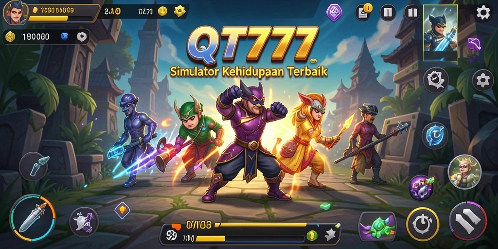 Gameplay QT777 menampilkan simulasi kehidupan yang imersif dan menarik.