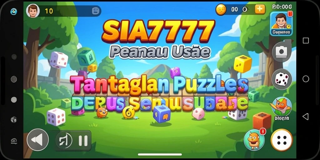 Screenshot SIA777 menampilkan eksplorasi gameplay Puzzle yang seru.