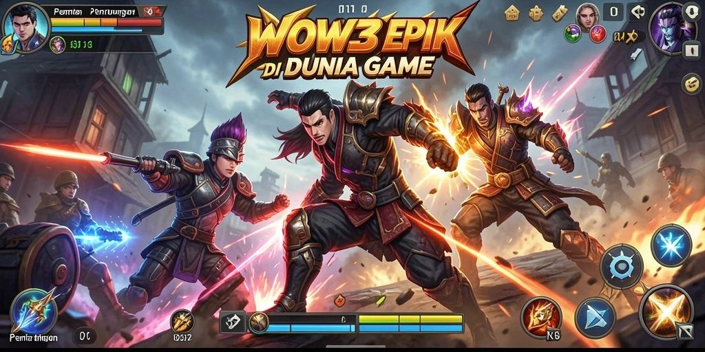 Tampilan seru dari pertarungan karakter di WOW33.